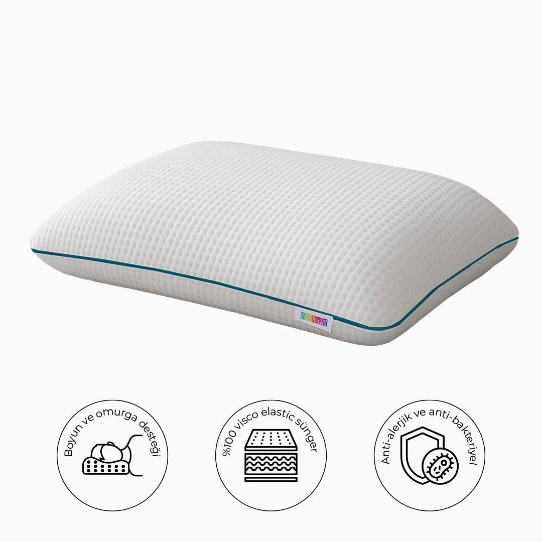 %100 Visco Boyun Destek Yastığı – Ortopedik