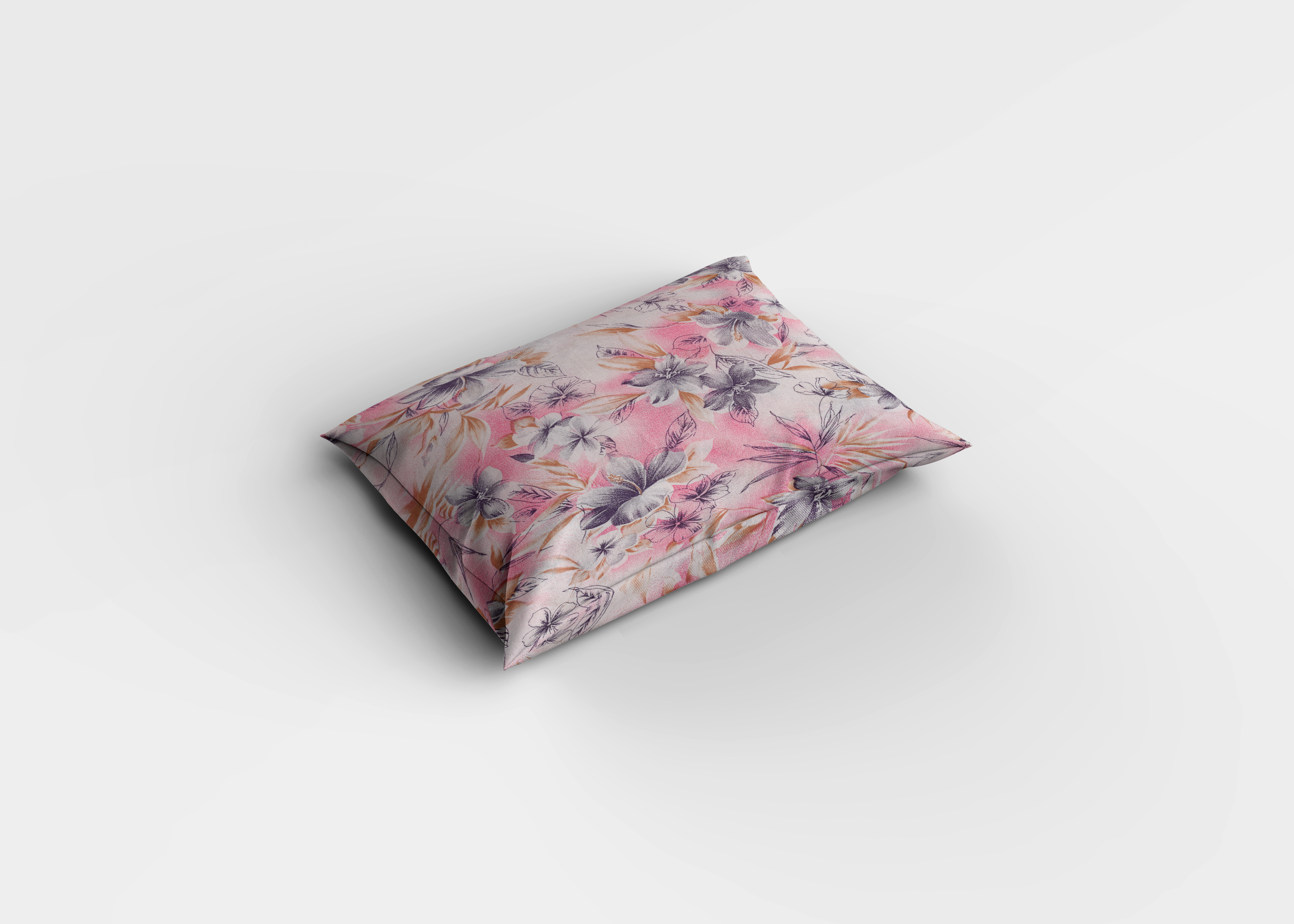 Pastel Çiçek Desenli Pamuklu Nevresim Takımı | Lastikli Çarşaflı